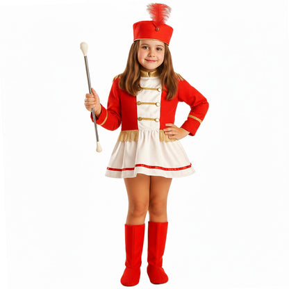 Girls Majorette Twirling Costume