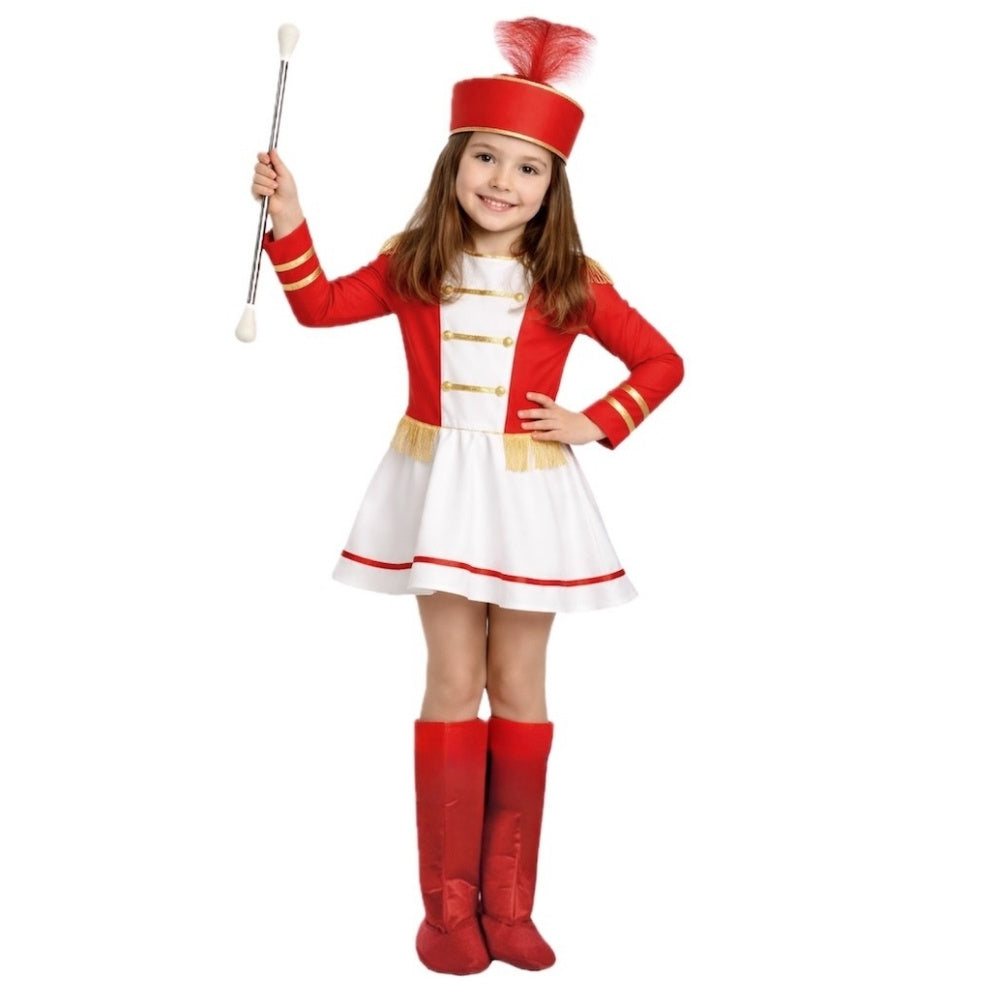 Girls Majorette Twirling Costume