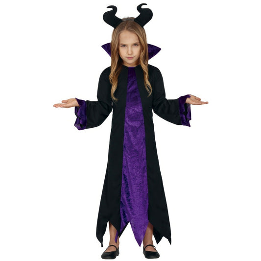 Girls Evil Stepmother Maleficent Costume
