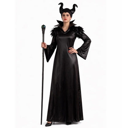 Womens Maleficent Feather Costume