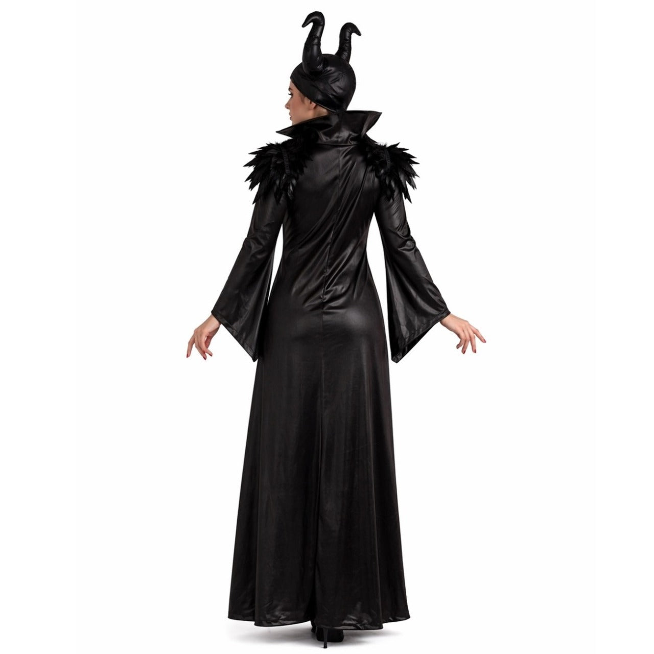 Womens Maleficent Feather Costume