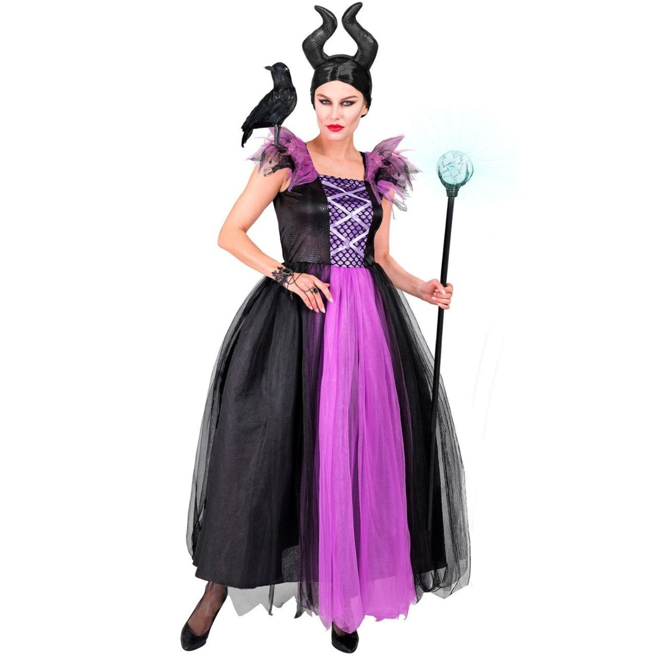 Womens Maleficent Tulle Costume