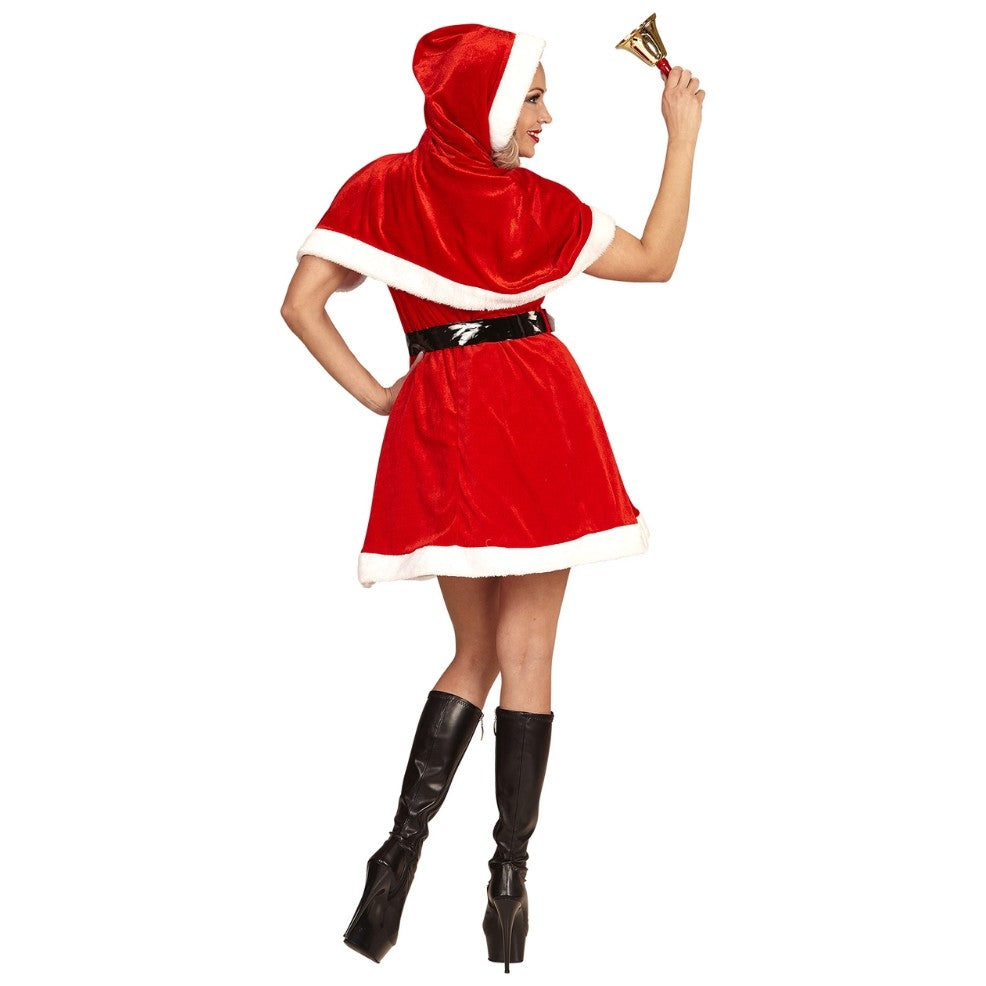 Womens Plush Mrs Claus Costume