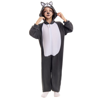 Kids Grey Raccoon Costume