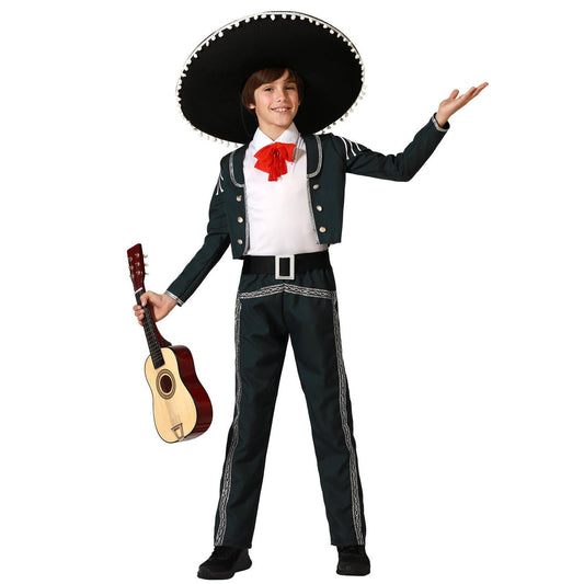 Boys Black Mariachi Costume