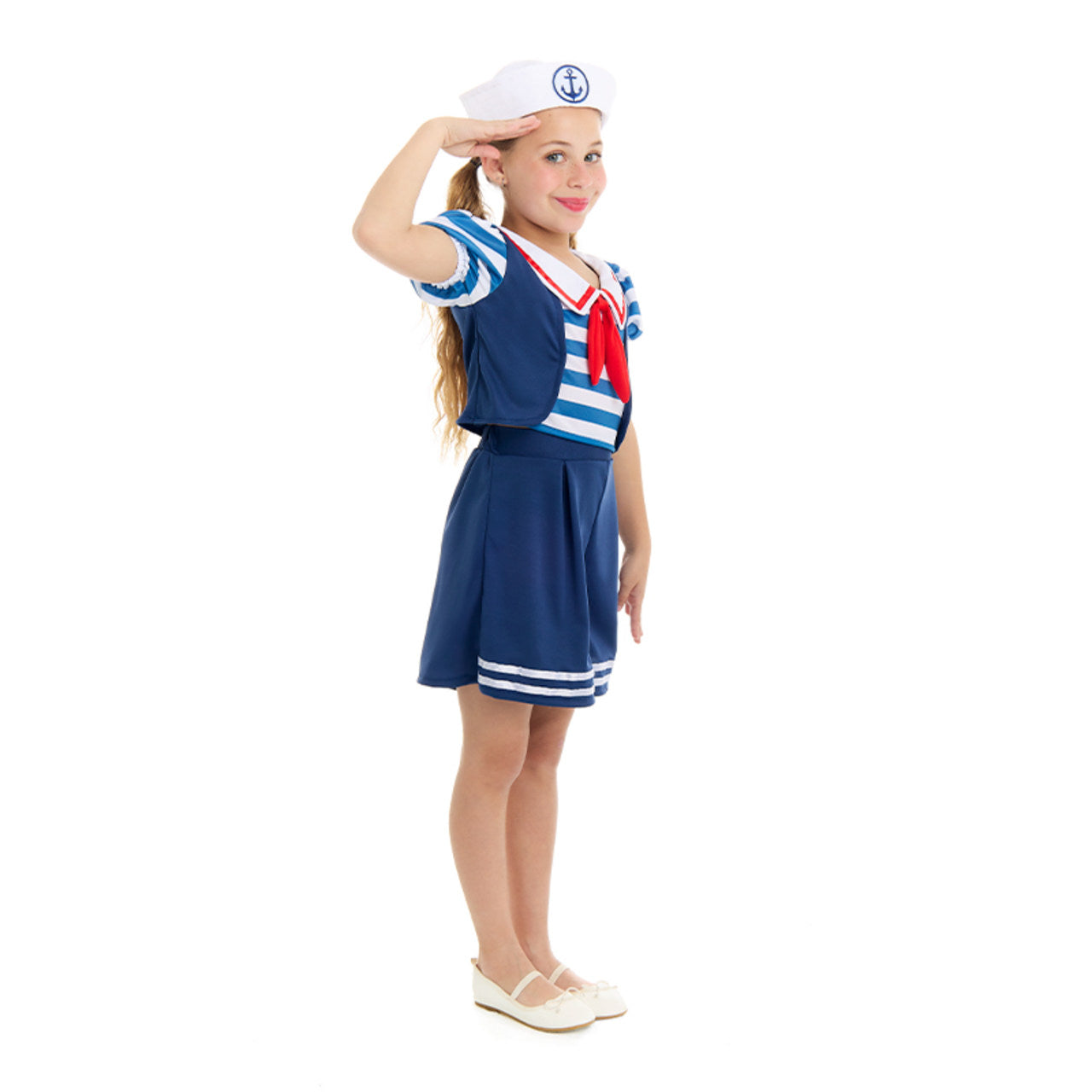 Girls Blue Sailor Costume