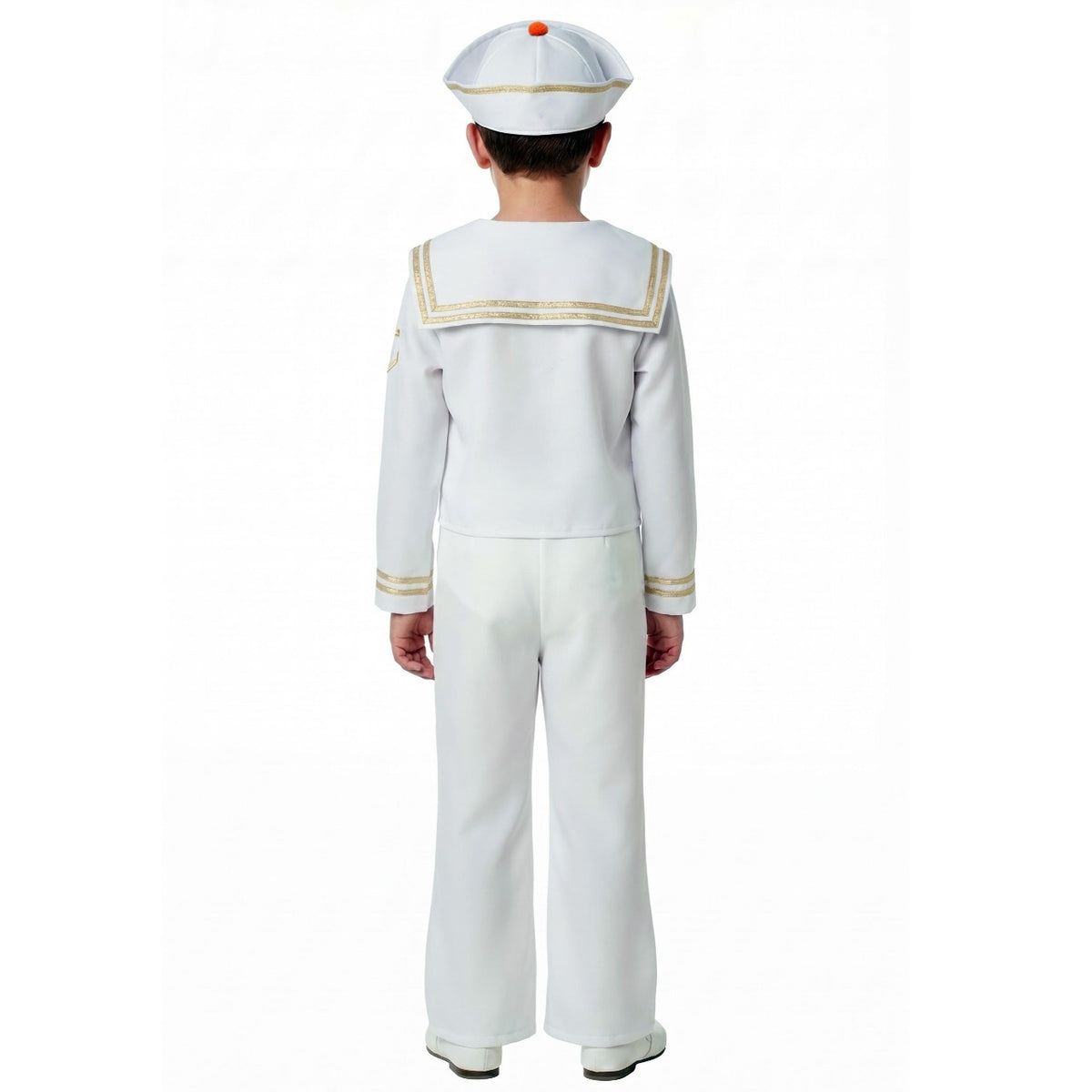 Kids White Sailor Costume