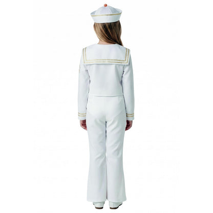 Kids White Sailor Costume