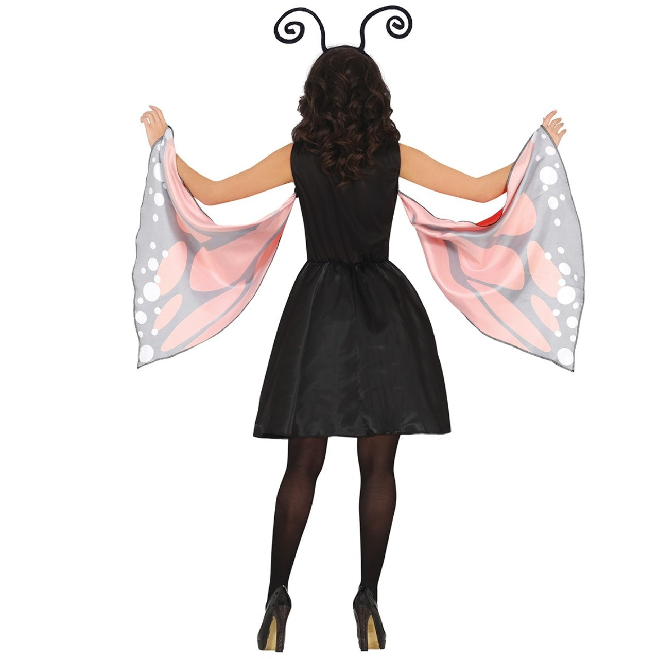 Womens Orange Butterfly Costume