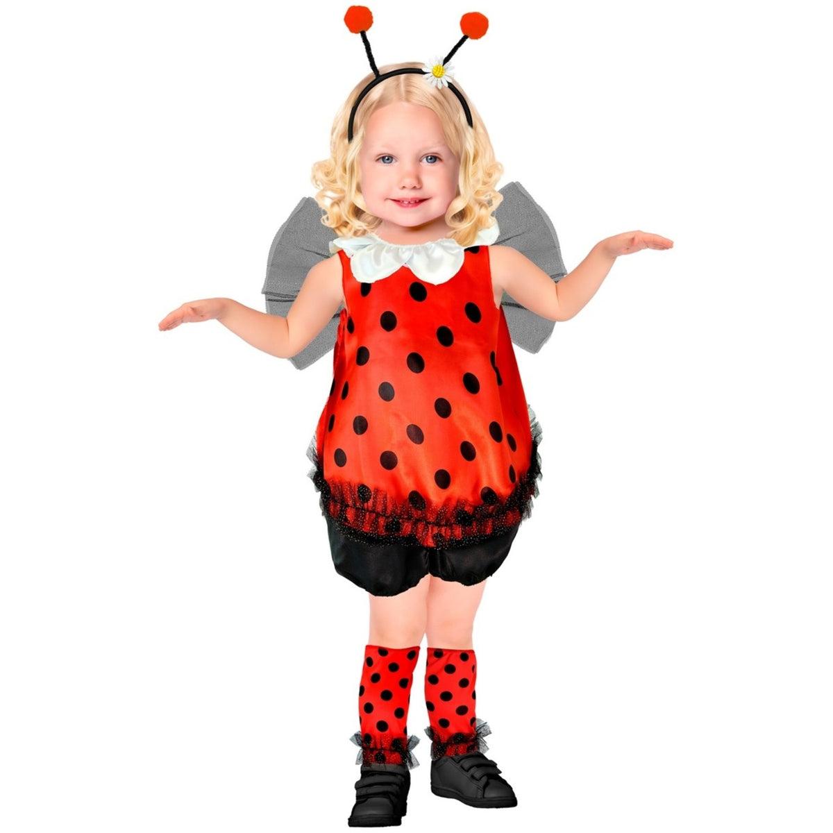 Girls Ladybird Polka Dot Costume