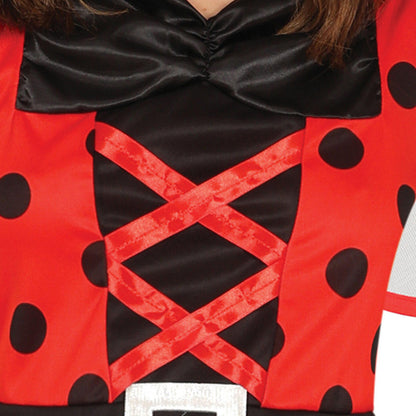 Womens Ladybird Polka Dot Costume