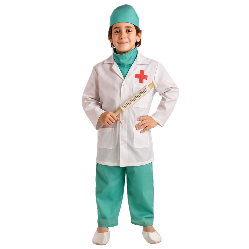 Kids Emergency Doctor Costume