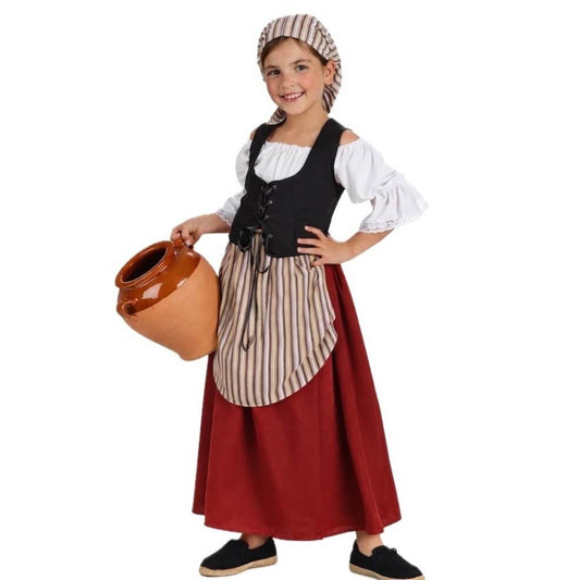 Girls Constanza Tavern Maid Costume