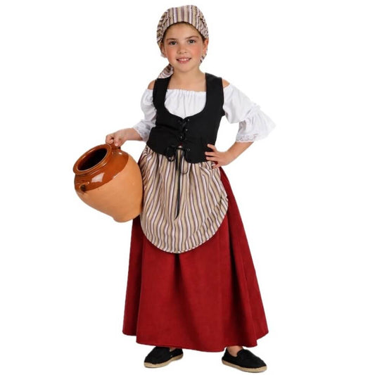 Girls Constanza Tavern Maid Costume