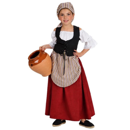 Girls Constanza Tavern Maid Costume