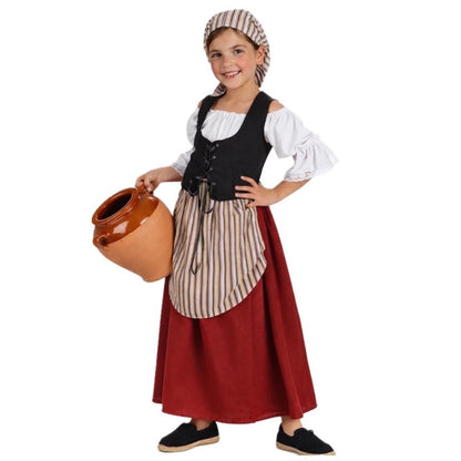 Girls Constanza Tavern Maid Costume