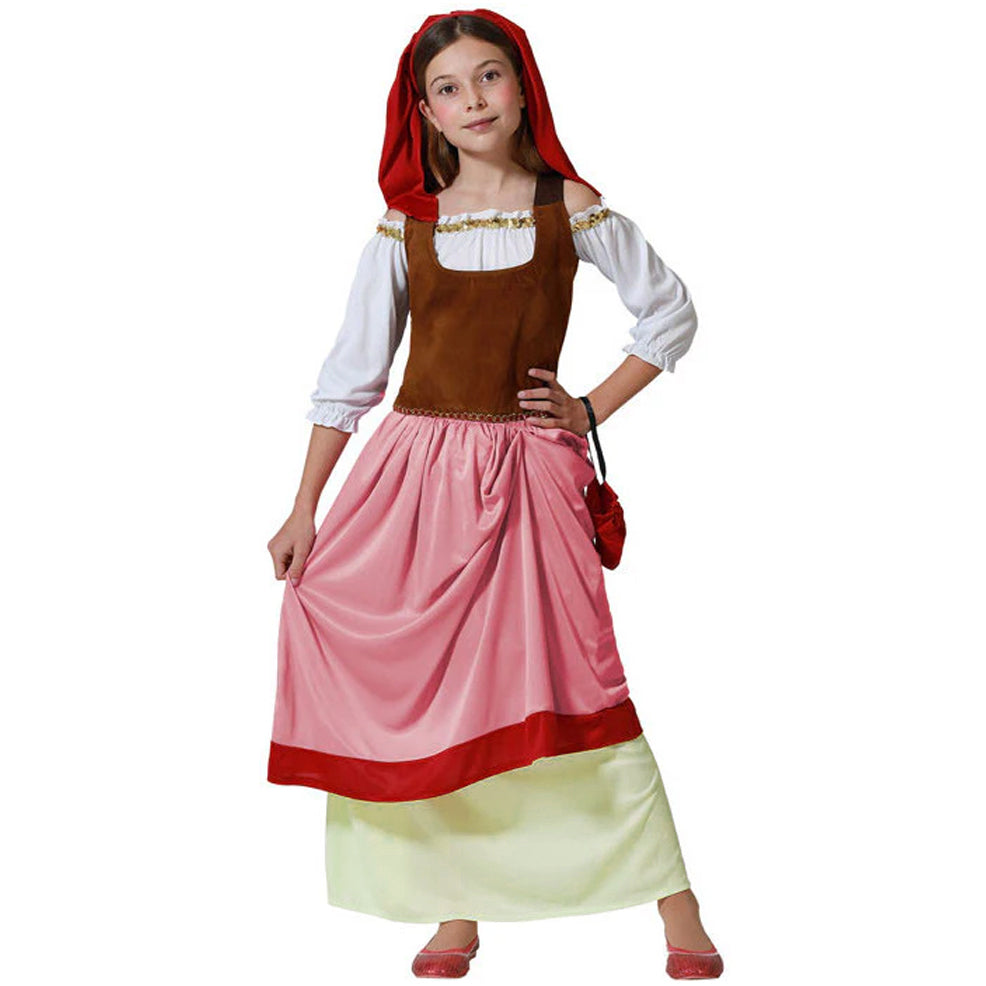 Girls Marta Tavern Maid Costume