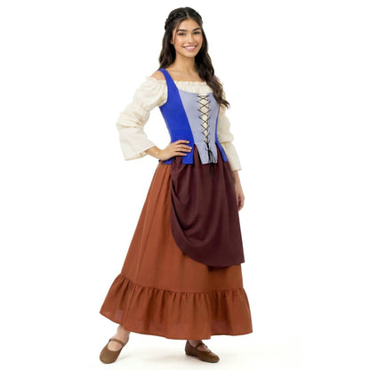Womens Medieval Tavern Maid Lis Costume
