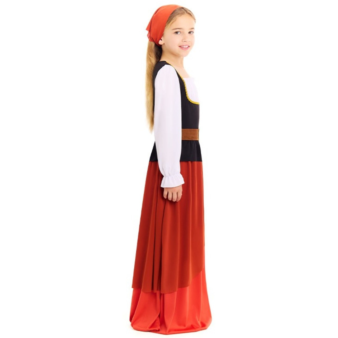 Girls Medieval Tavern Maid Costume
