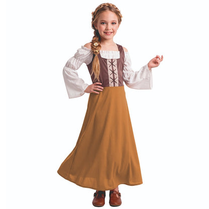 Girls Rural Tavern Maid Costume