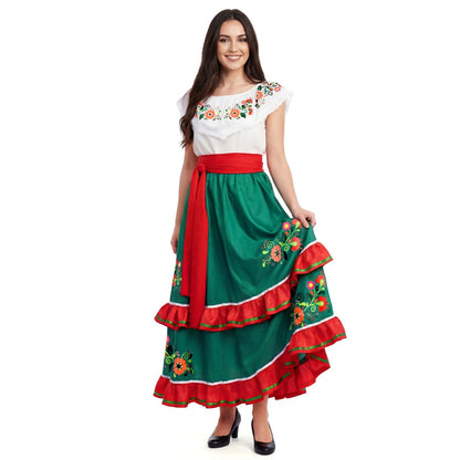 Womens Mexicana Nayeli Costume
