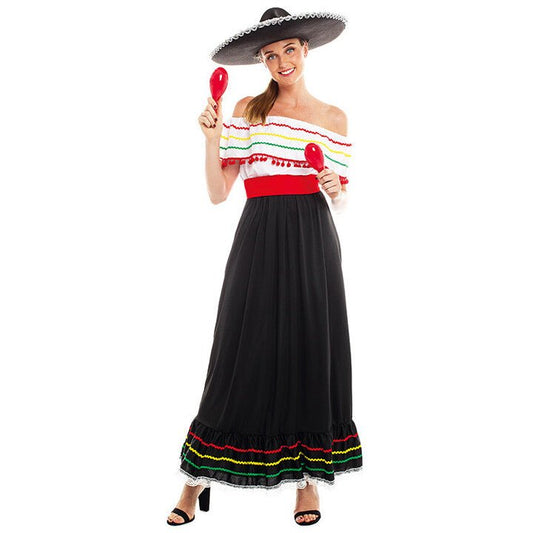Womens Mexicana Valentina Costume