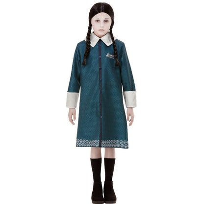 Girls Wednesday Addams™ Costume with Wig