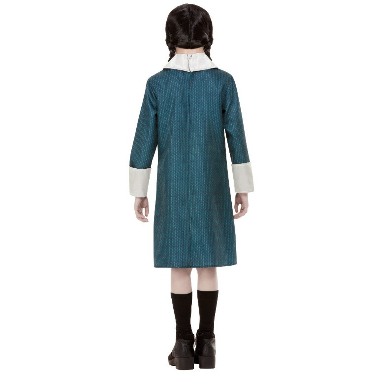 Girls Wednesday Addams™ Costume with Wig