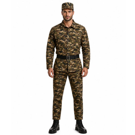 Adult Camouflage Soldier Costume