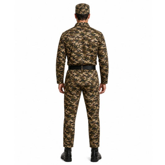 Adult Camouflage Soldier Costume