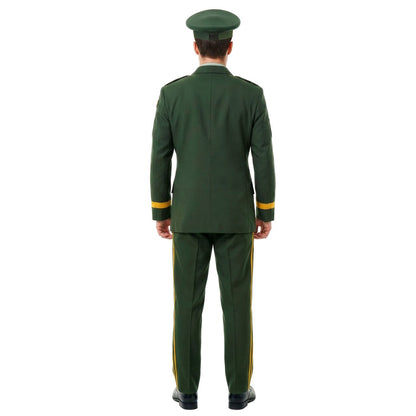 Mens Military General Dress Uniform Costume