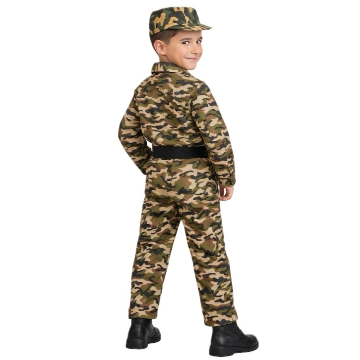Kids Soldier Costume with Cap