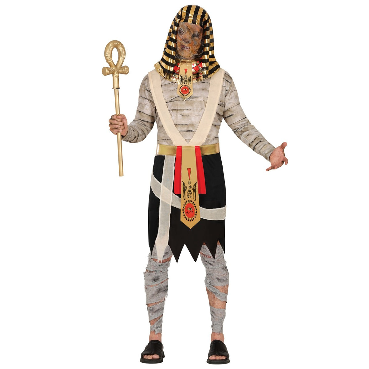 Mens Pharaoh Mummy Costume