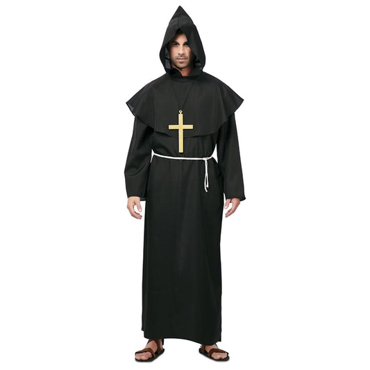 Adult Black Monk Costume