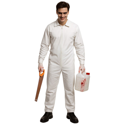 Adult White Jumpsuit Costume