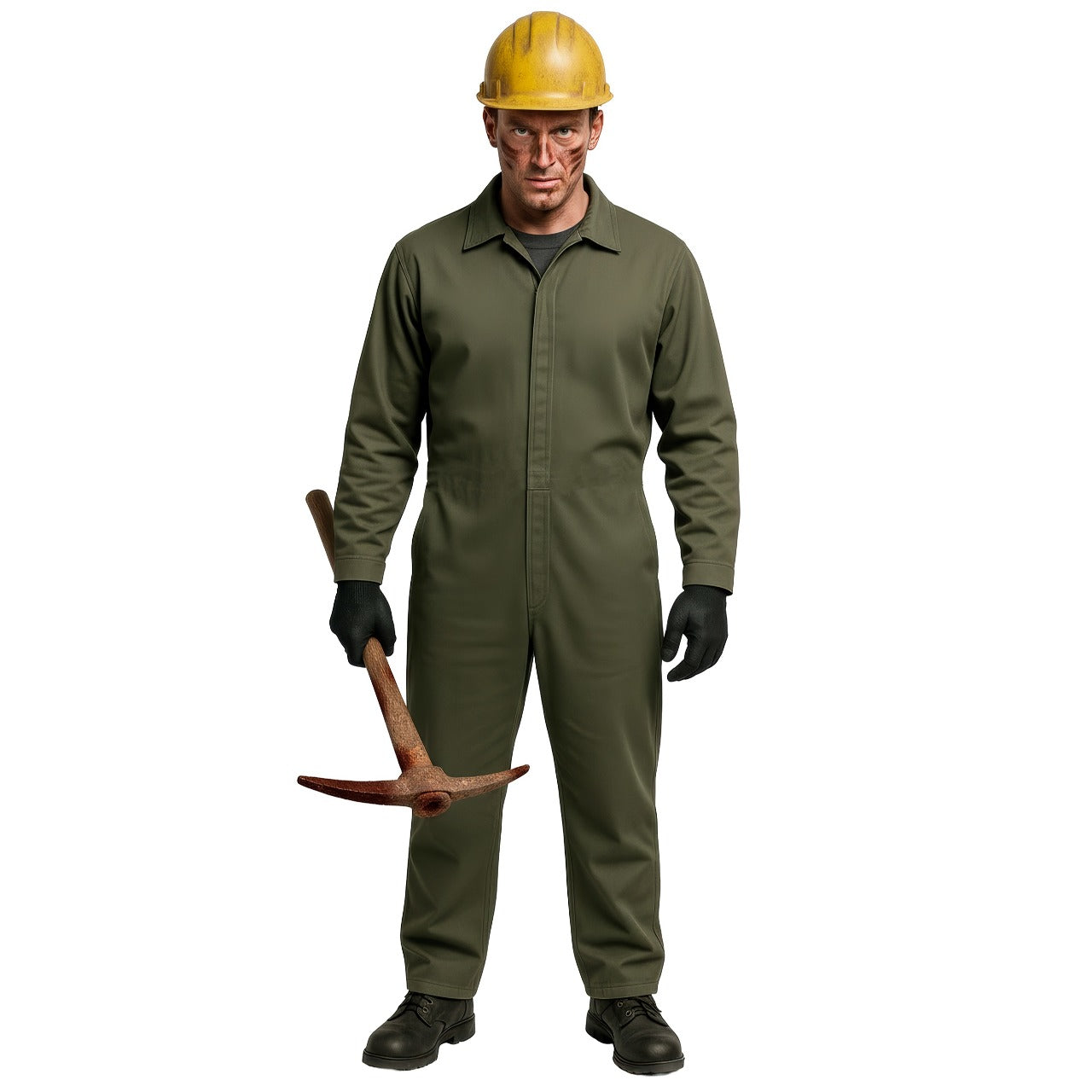 Adult Green Jumpsuit Costume