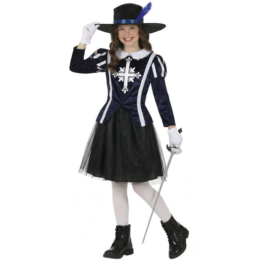 Girls D’Artagnan Musketeer Costume