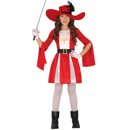 Girls Porthos Musketeer Costume