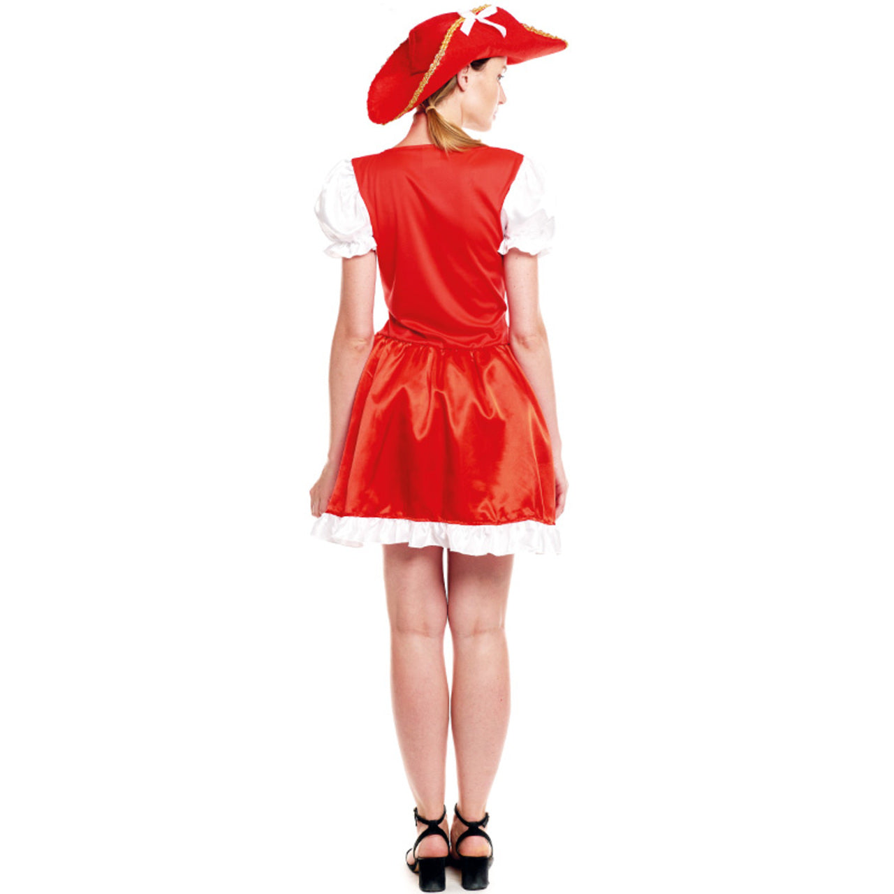 Womens Red Musketeer Costume