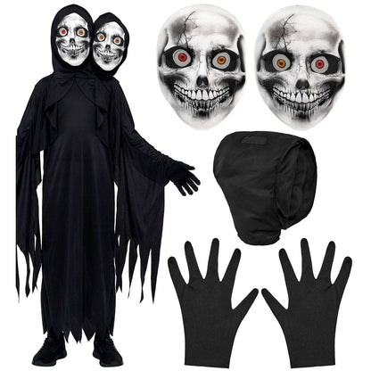 Kids Two Headed Grim Reaper Costume