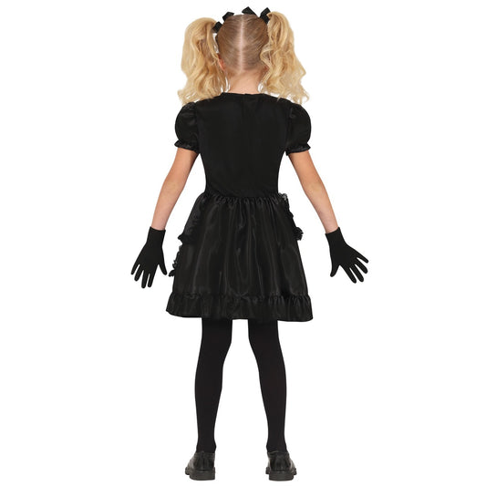 Girls Creepy Porcelain Doll Costume