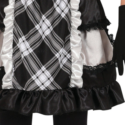 Girls Creepy Porcelain Doll Costume