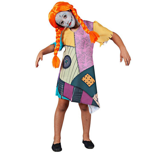 Girls Eco Sally Doll Costume