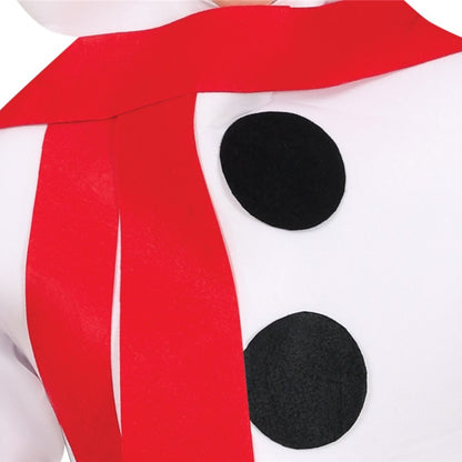 Kids White Snowman Costume