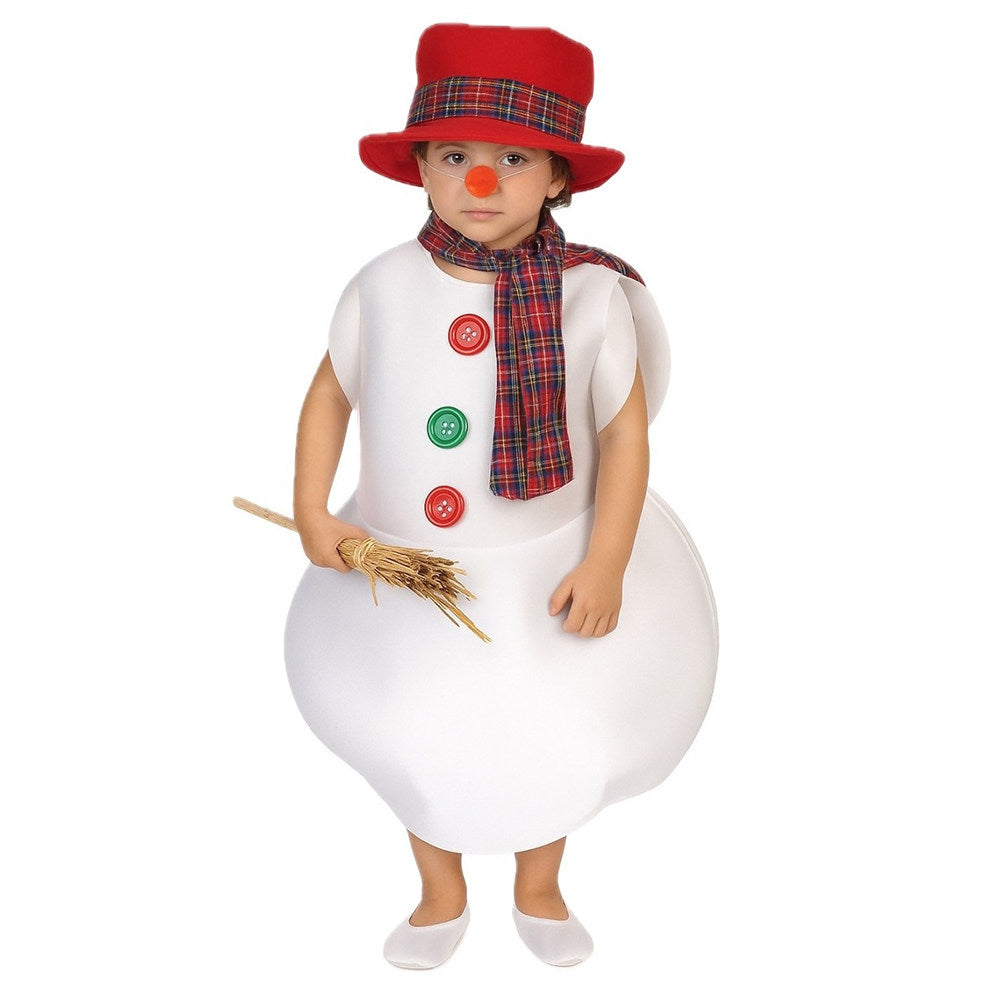 Kids Snowman Ball Costume