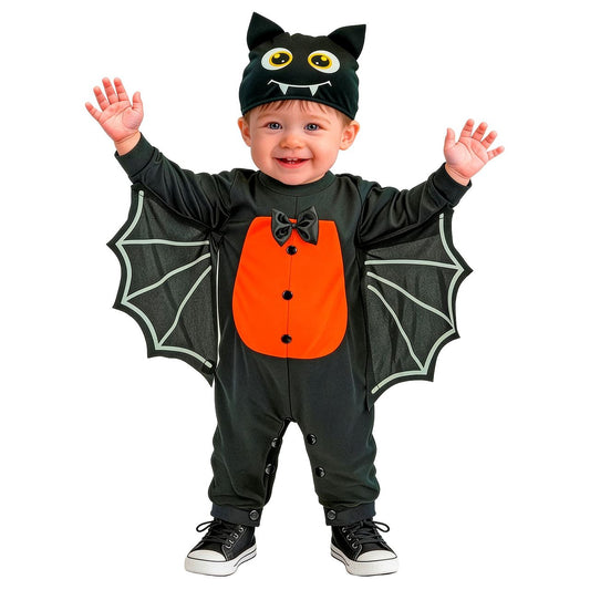 Baby Bat Costume with Bow Tie