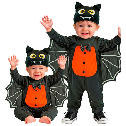Baby Bat Costume with Bow Tie
