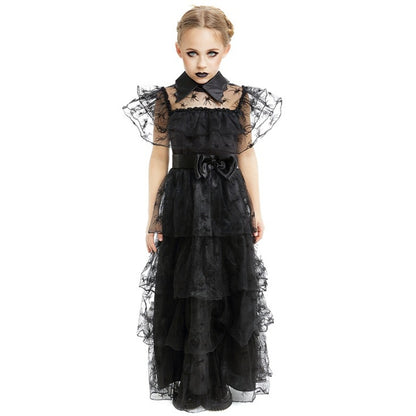Girls Sinister Spider Party Costume