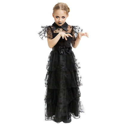 Girls Sinister Spider Party Costume