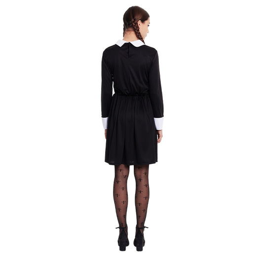 Womens Black Sinister Girl Costume